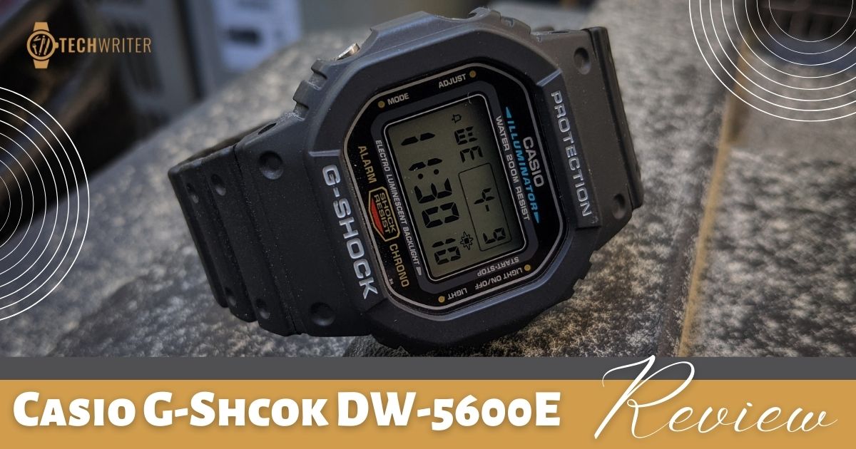 Casio G-Shock DW5600E-1V Review: tough and minimal - Reviewed