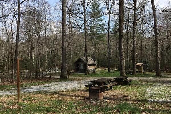 the southernmost campground on the Blue Ridge Parkway