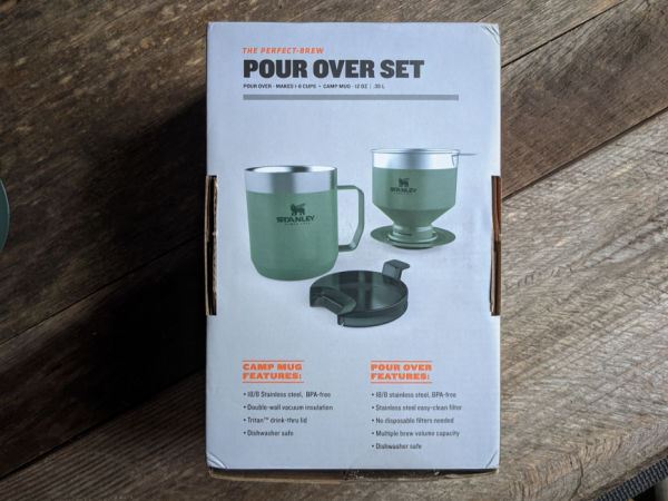 Stanley Camp Pour Over Set Green