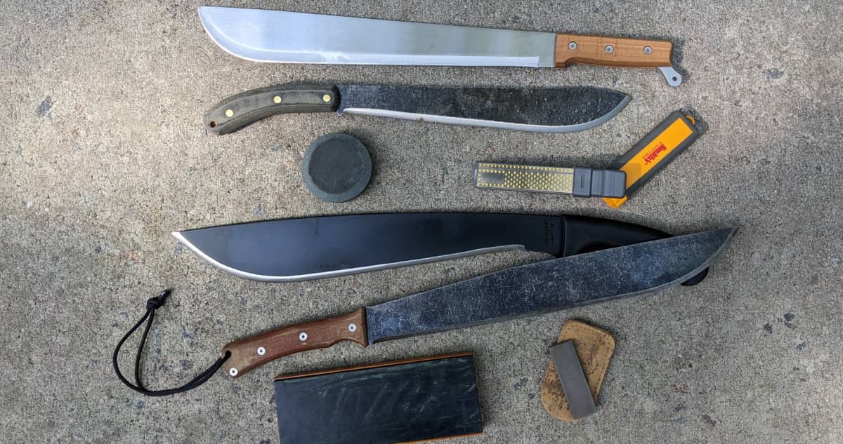 How to Sharpen a Machete - Knife Life